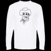 Unisex Gold Soft Touch Long Sleeve T-Shirt Thumbnail