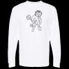 Unisex Gold Soft Touch Long Sleeve T-Shirt Thumbnail