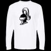 Unisex Gold Soft Touch Long Sleeve T-Shirt Thumbnail