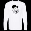 Unisex Gold Soft Touch Long Sleeve T-Shirt Thumbnail
