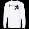 Unisex Gold Soft Touch Long Sleeve T-Shirt Thumbnail