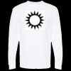 Unisex Gold Soft Touch Long Sleeve T-Shirt Thumbnail