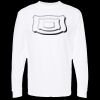 Unisex Gold Soft Touch Long Sleeve T-Shirt Thumbnail