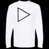 Unisex Gold Soft Touch Long Sleeve T-Shirt Thumbnail