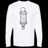 Unisex Gold Soft Touch Long Sleeve T-Shirt Thumbnail