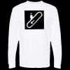 Unisex Gold Soft Touch Long Sleeve T-Shirt Thumbnail