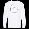 Unisex Gold Soft Touch Long Sleeve T-Shirt Thumbnail