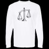 Unisex Gold Soft Touch Long Sleeve T-Shirt Thumbnail