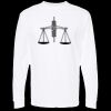 Unisex Gold Soft Touch Long Sleeve T-Shirt Thumbnail