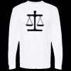 Unisex Gold Soft Touch Long Sleeve T-Shirt Thumbnail