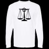 Unisex Gold Soft Touch Long Sleeve T-Shirt Thumbnail