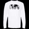 Unisex Gold Soft Touch Long Sleeve T-Shirt Thumbnail