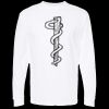 Unisex Gold Soft Touch Long Sleeve T-Shirt Thumbnail