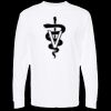 Unisex Gold Soft Touch Long Sleeve T-Shirt Thumbnail