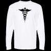 Unisex Gold Soft Touch Long Sleeve T-Shirt Thumbnail