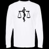 Unisex Gold Soft Touch Long Sleeve T-Shirt Thumbnail