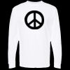 Unisex Gold Soft Touch Long Sleeve T-Shirt Thumbnail