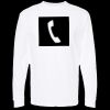 Unisex Gold Soft Touch Long Sleeve T-Shirt Thumbnail