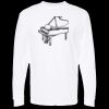 Unisex Gold Soft Touch Long Sleeve T-Shirt Thumbnail