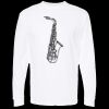 Unisex Gold Soft Touch Long Sleeve T-Shirt Thumbnail