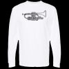 Unisex Gold Soft Touch Long Sleeve T-Shirt Thumbnail