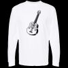 Unisex Gold Soft Touch Long Sleeve T-Shirt Thumbnail