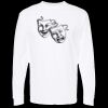 Unisex Gold Soft Touch Long Sleeve T-Shirt Thumbnail