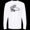 Unisex Gold Soft Touch Long Sleeve T-Shirt Thumbnail