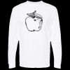 Unisex Gold Soft Touch Long Sleeve T-Shirt Thumbnail