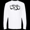 Unisex Gold Soft Touch Long Sleeve T-Shirt Thumbnail