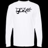 Unisex Gold Soft Touch Long Sleeve T-Shirt Thumbnail