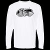 Unisex Gold Soft Touch Long Sleeve T-Shirt Thumbnail