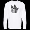Unisex Gold Soft Touch Long Sleeve T-Shirt Thumbnail