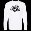 Unisex Gold Soft Touch Long Sleeve T-Shirt Thumbnail