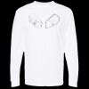 Unisex Gold Soft Touch Long Sleeve T-Shirt Thumbnail