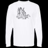 Unisex Gold Soft Touch Long Sleeve T-Shirt Thumbnail