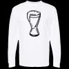Unisex Gold Soft Touch Long Sleeve T-Shirt Thumbnail