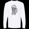 Unisex Gold Soft Touch Long Sleeve T-Shirt Thumbnail