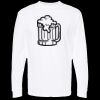 Unisex Gold Soft Touch Long Sleeve T-Shirt Thumbnail