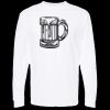 Unisex Gold Soft Touch Long Sleeve T-Shirt Thumbnail