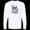Unisex Gold Soft Touch Long Sleeve T-Shirt Thumbnail