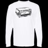 Unisex Gold Soft Touch Long Sleeve T-Shirt Thumbnail