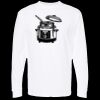 Unisex Gold Soft Touch Long Sleeve T-Shirt Thumbnail