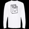 Unisex Gold Soft Touch Long Sleeve T-Shirt Thumbnail