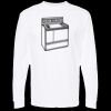Unisex Gold Soft Touch Long Sleeve T-Shirt Thumbnail