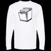 Unisex Gold Soft Touch Long Sleeve T-Shirt Thumbnail