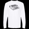 Unisex Gold Soft Touch Long Sleeve T-Shirt Thumbnail
