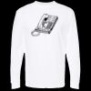 Unisex Gold Soft Touch Long Sleeve T-Shirt Thumbnail