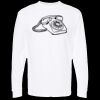 Unisex Gold Soft Touch Long Sleeve T-Shirt Thumbnail