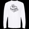 Unisex Gold Soft Touch Long Sleeve T-Shirt Thumbnail